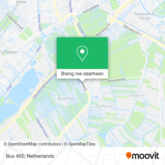 Bus 400 kaart
