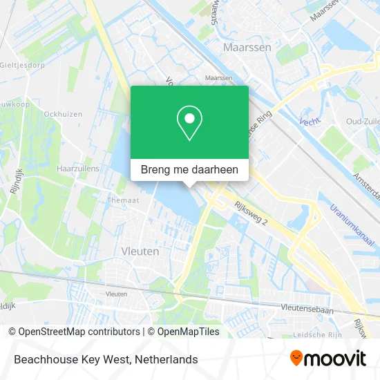 Beachhouse Key West kaart