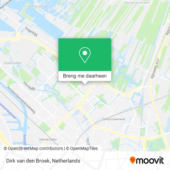 Dirk van den Broek kaart