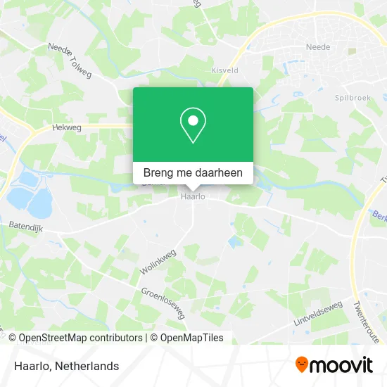 Haarlo kaart