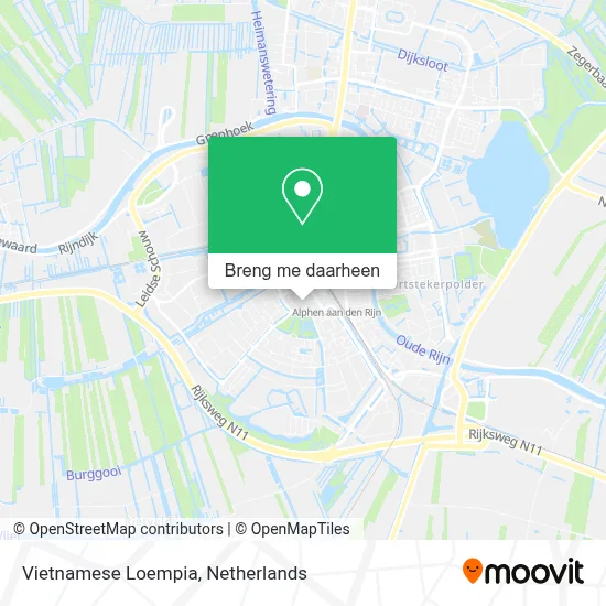 Vietnamese Loempia kaart