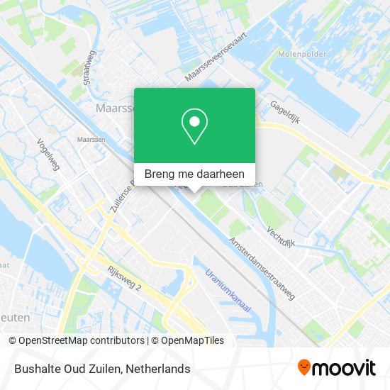 Bushalte Oud Zuilen kaart