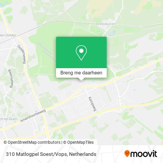 310 Matlogpel Soest/Vops kaart