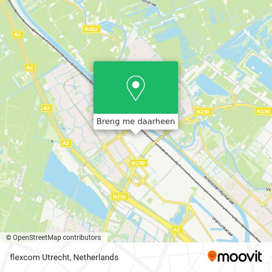 flexcom Utrecht kaart