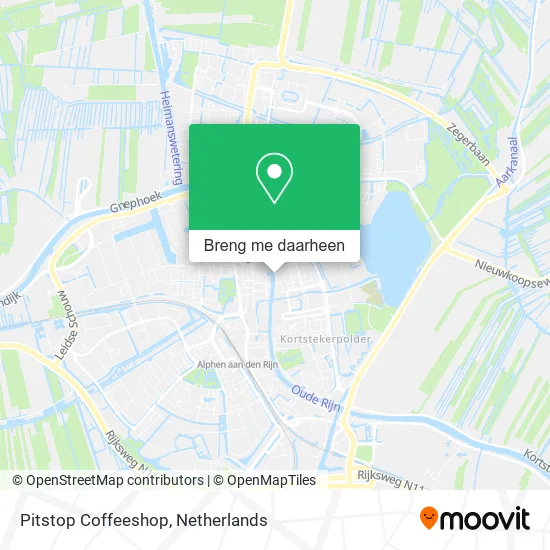 Pitstop Coffeeshop kaart
