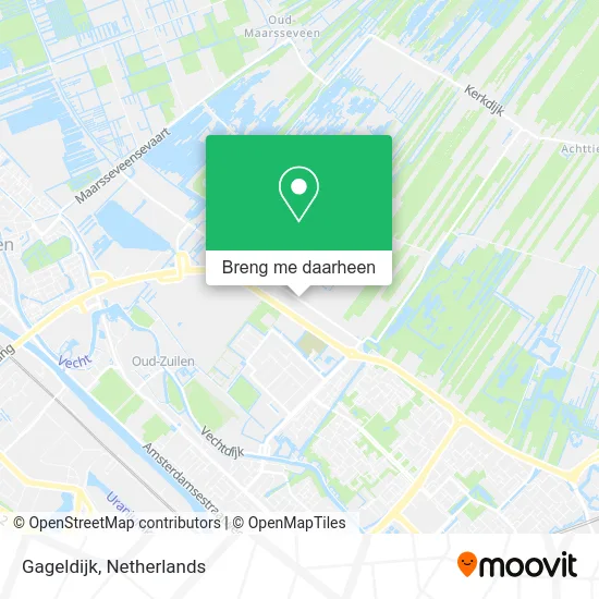 Gageldijk kaart
