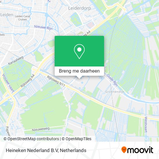 Heineken Nederland B.V kaart