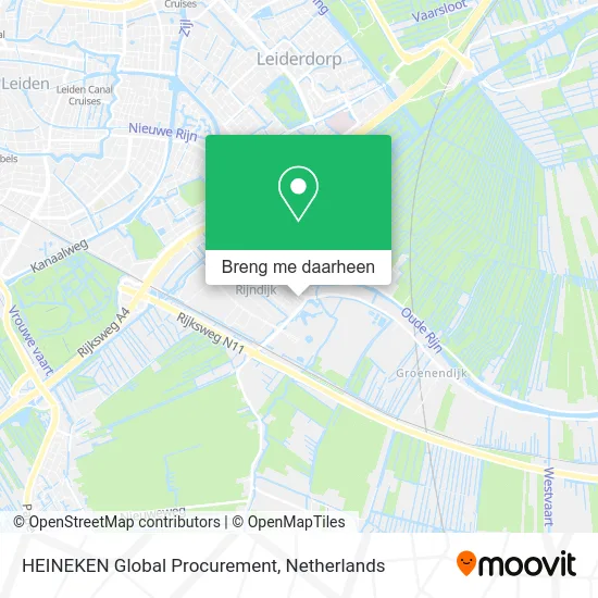 HEINEKEN Global Procurement kaart