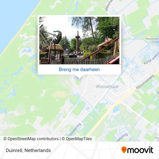 Duinrell kaart
