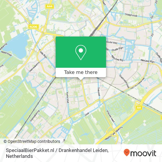 SpeciaalBierPakket.nl / Drankenhandel Leiden kaart