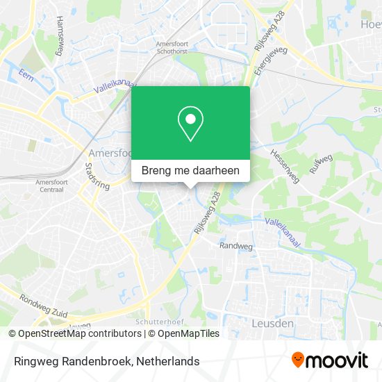 Ringweg Randenbroek kaart