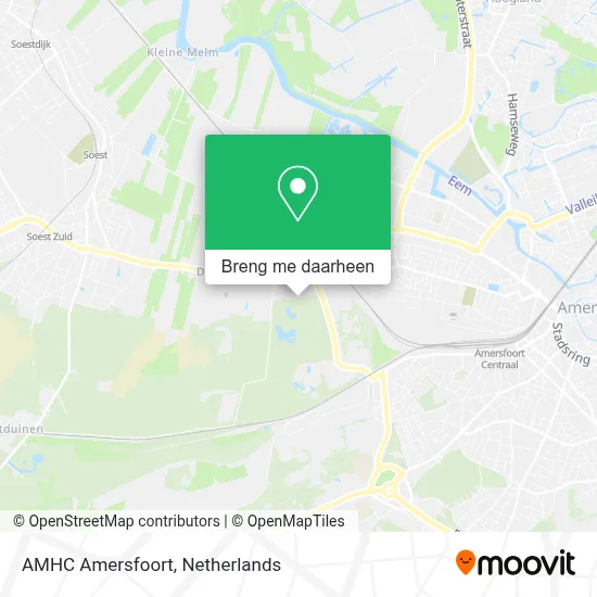 AMHC Amersfoort kaart