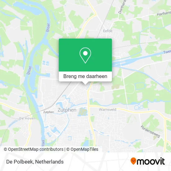 De Polbeek kaart