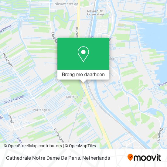 Cathedrale Notre Dame De Paris kaart