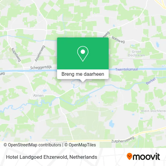 Hotel Landgoed Ehzerwold kaart