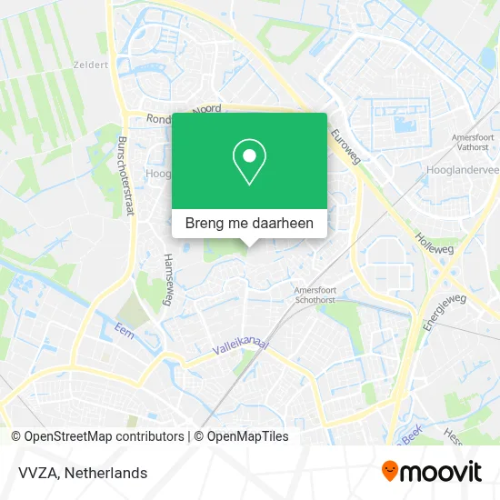 VVZA kaart