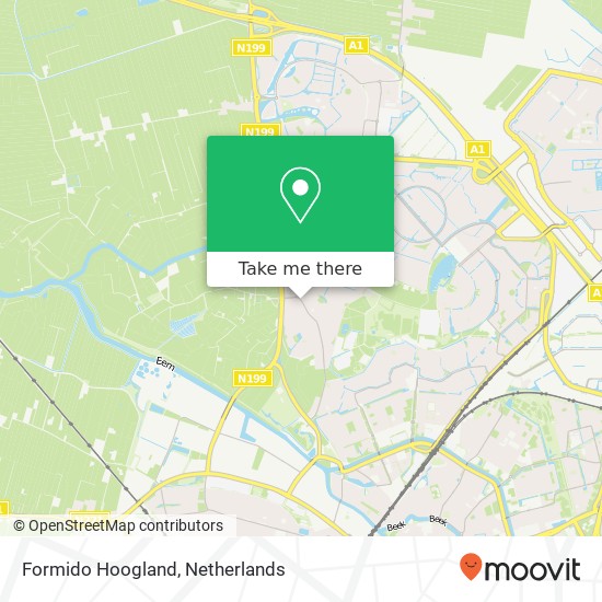 Formido Hoogland kaart