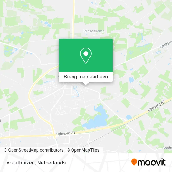 Voorthuizen kaart