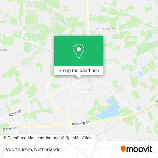 Voorthuizen kaart