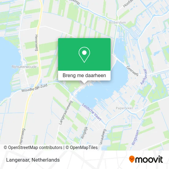 Langeraar kaart