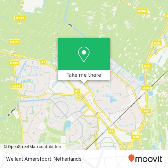 Wellant Amersfoort kaart