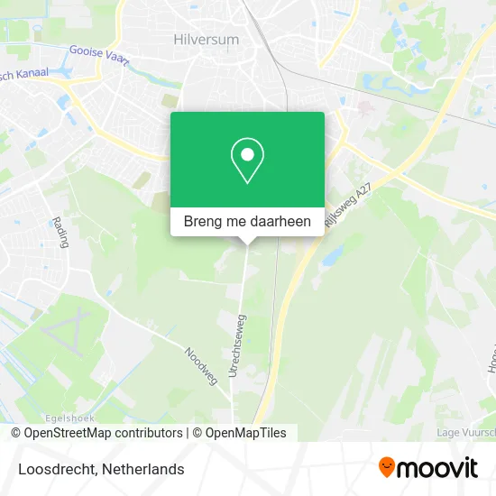 Loosdrecht kaart