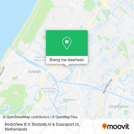 BodyView B.V. Bodylab.nl & Duursport.nl kaart