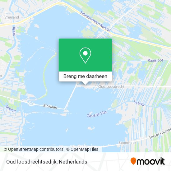 Oud loosdrechtsedijk kaart