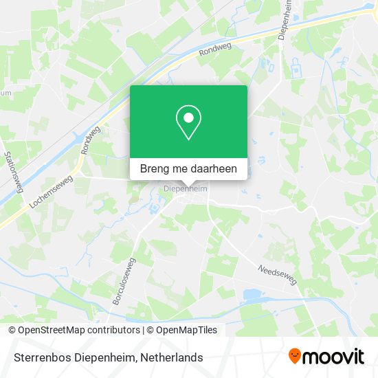 Sterrenbos Diepenheim kaart