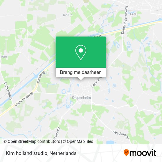 Kim holland studio kaart