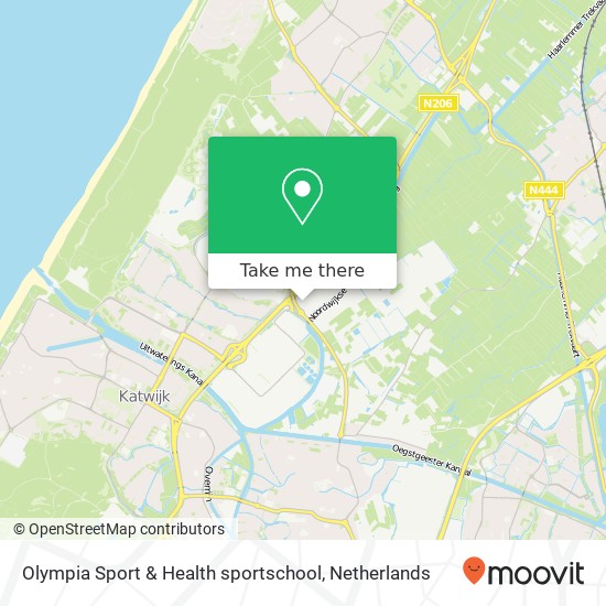 Olympia Sport & Health sportschool kaart