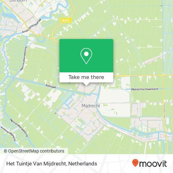 Het Tuintje Van Mijdrecht kaart