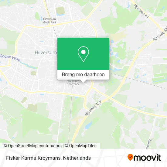 Fisker Karma Kroymans kaart