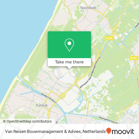 Van Reisen Bouwmanagement & Advies kaart