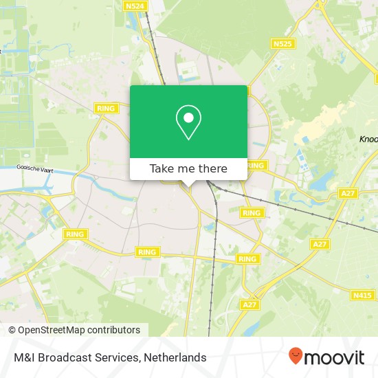 M&I Broadcast Services kaart
