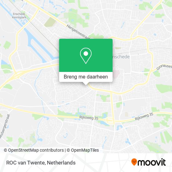 ROC van Twente kaart
