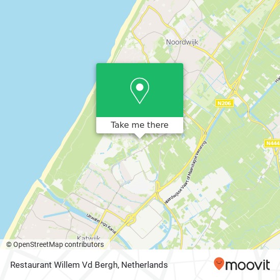 Restaurant Willem Vd Bergh kaart