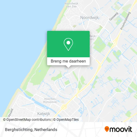Berghstichting kaart