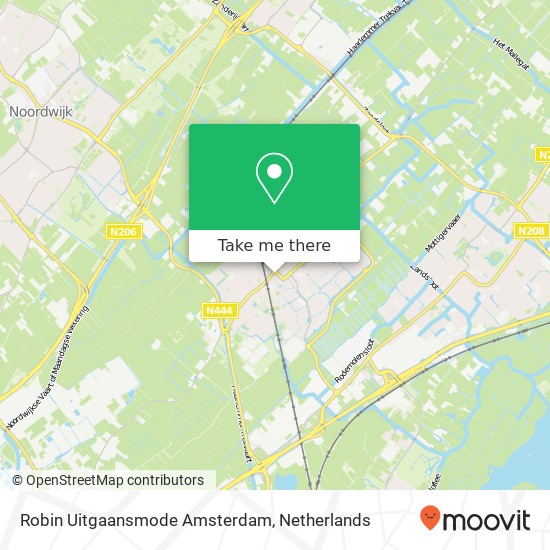 Robin Uitgaansmode Amsterdam kaart