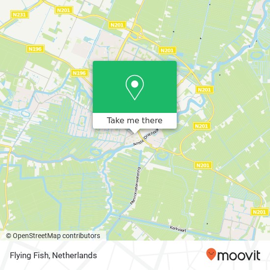 Flying Fish kaart