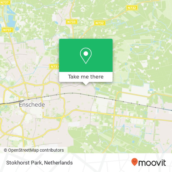 Stokhorst Park kaart