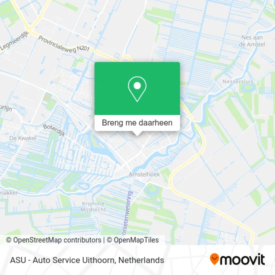 ASU - Auto Service Uithoorn kaart