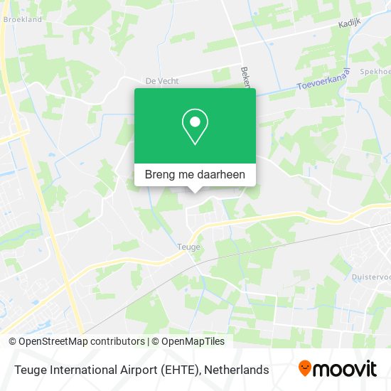 Teuge International Airport (EHTE) kaart
