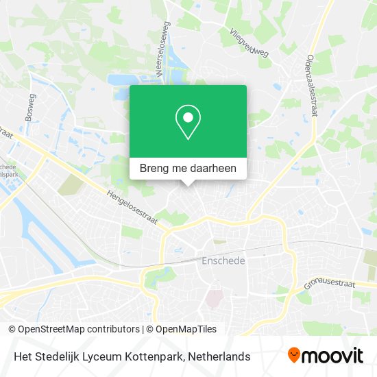 Het Stedelijk Lyceum Kottenpark kaart