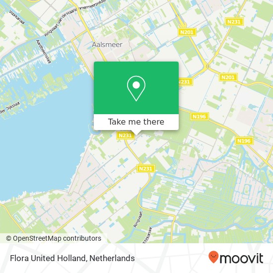 Flora United Holland kaart