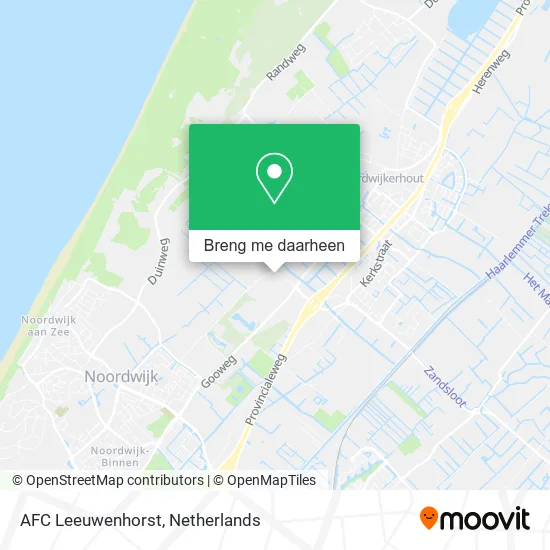 AFC Leeuwenhorst kaart