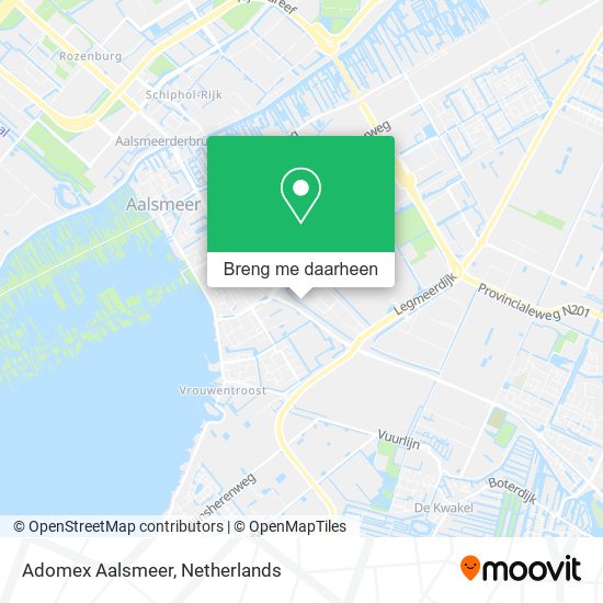 Adomex Aalsmeer kaart