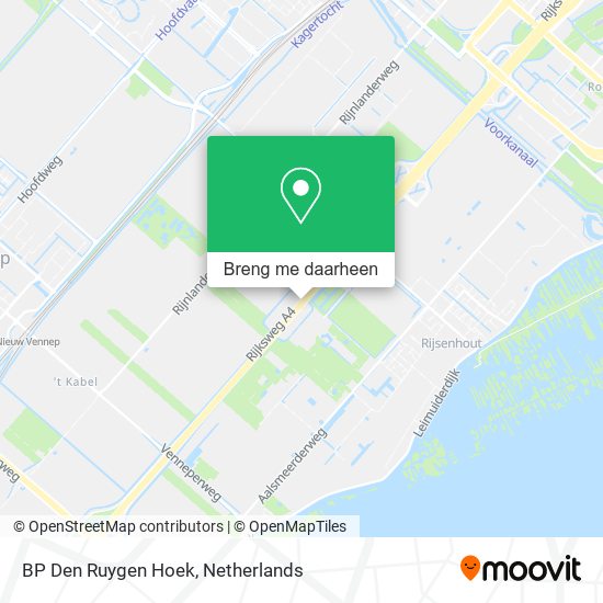 BP Den Ruygen Hoek kaart