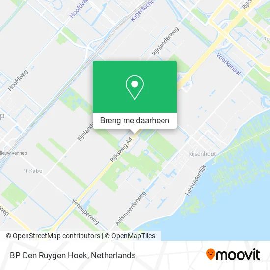 BP Den Ruygen Hoek kaart