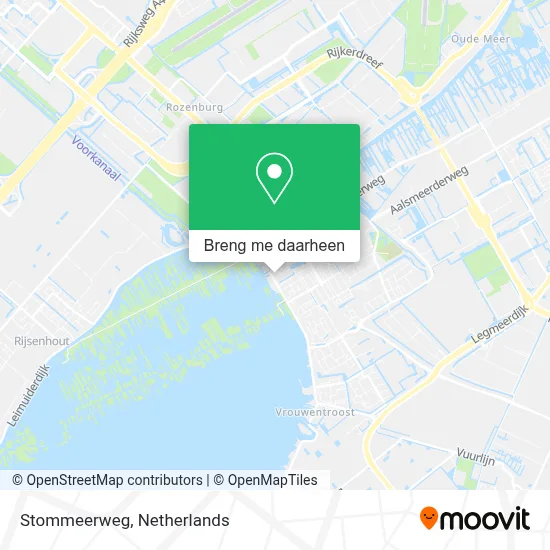 Stommeerweg kaart